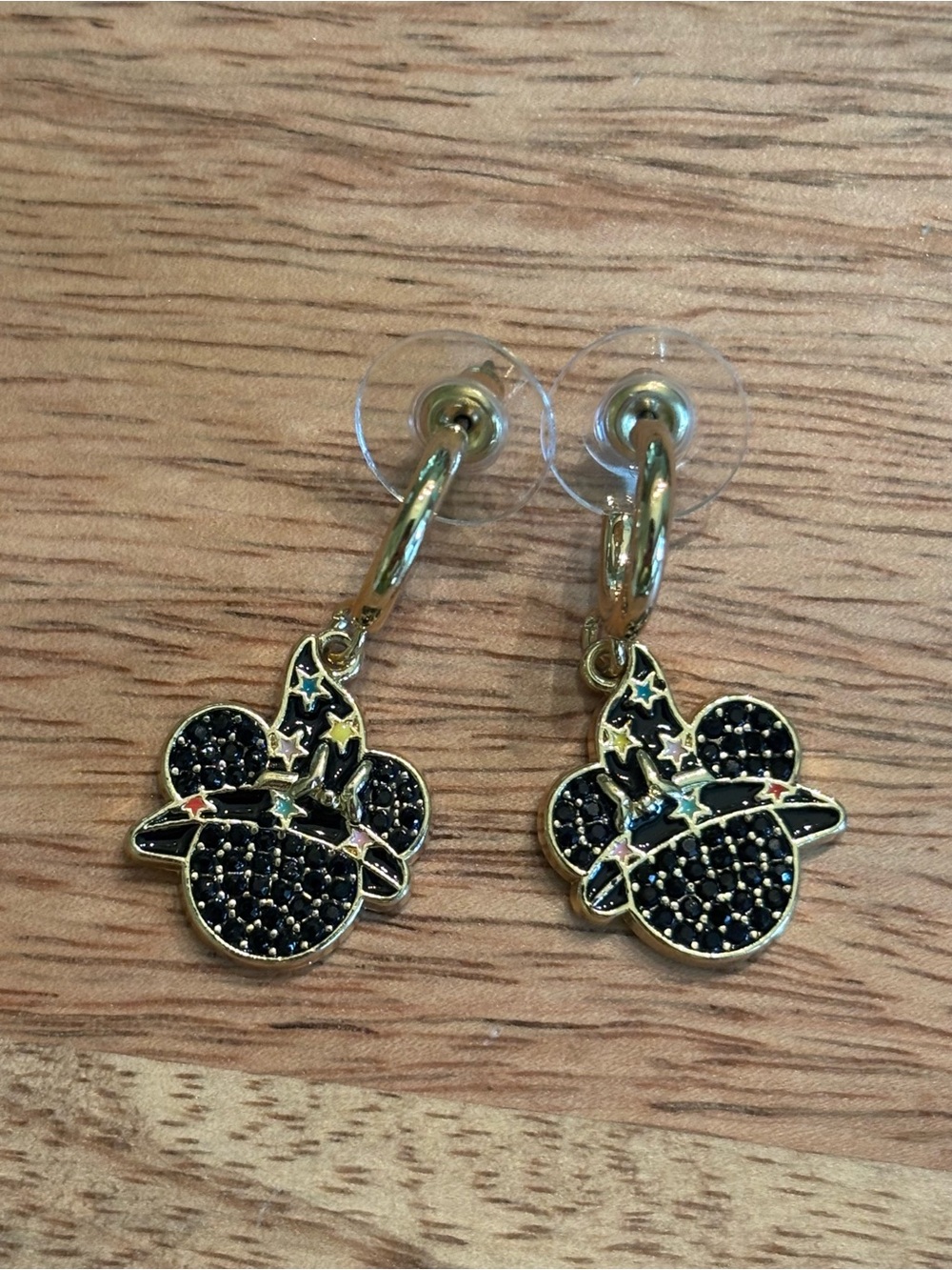 Bauble bar Disney mouse witch hat Earrings, jewelry